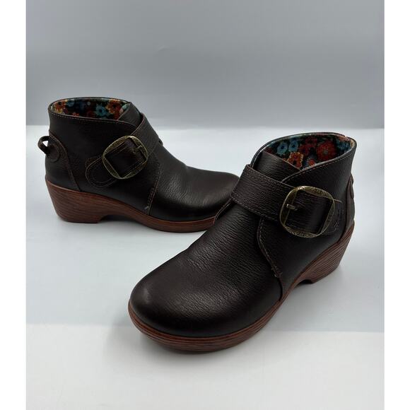 Alegria Espresso Symone Boots SYM-8104 Slip On Clogs Booties Women's UK 38 US 8 - Picture 13 of 14